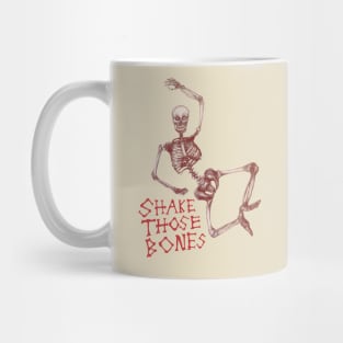 Shake those bones creepy Mug